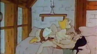 Il capo ha scopato la segretaria video di nonne lesbiche nella Figa profumata invasa